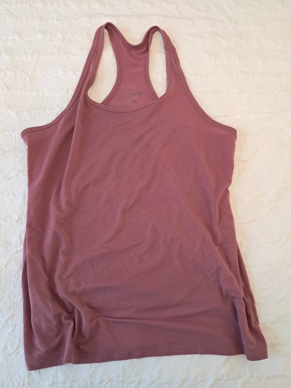 Old Navy Mauve Racerback Tank Top